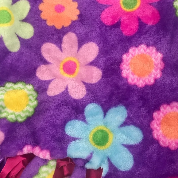 Handmade Floral Blanket - Picture 3 of 3